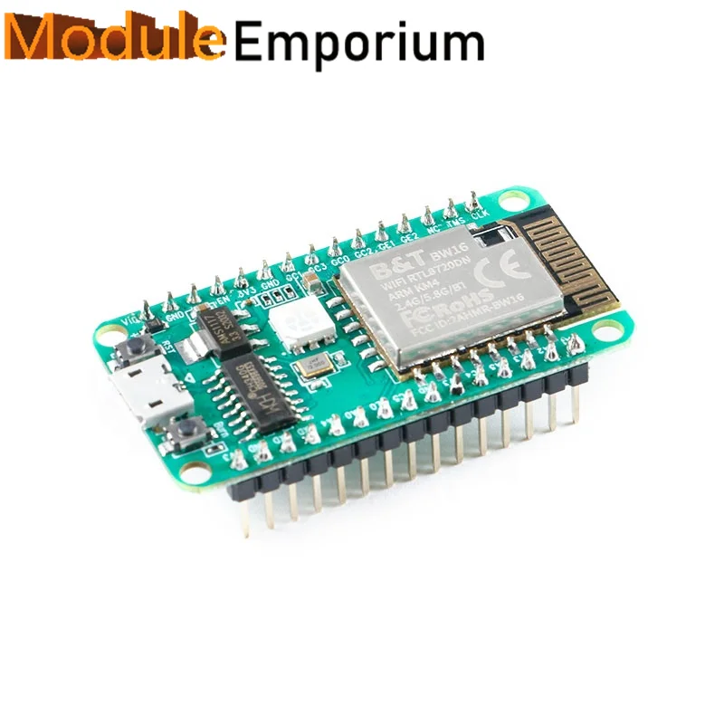 RTL8720DN BW16 BW16-Kit IIC I2C SPI UART PWM Двухдиапазонная WiFi Ble Wifi Беспроводная макетная плата