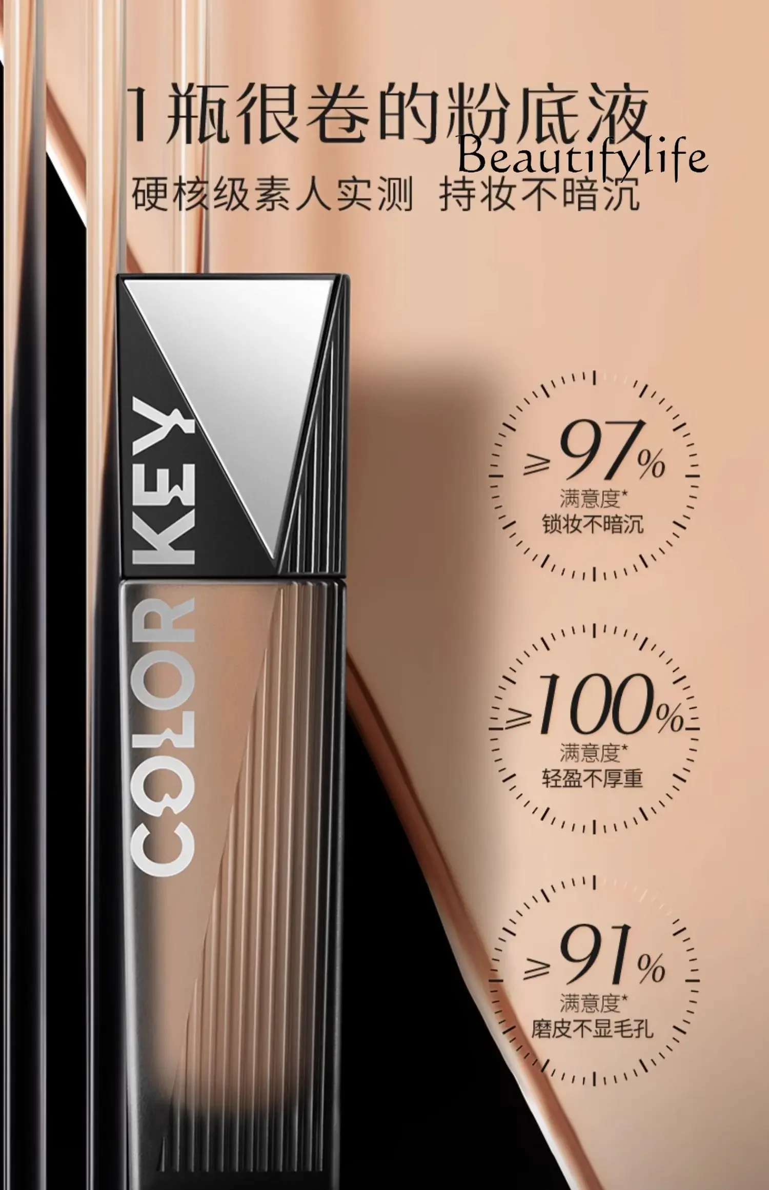 Черно-белая основа для макияжа кубика Рубика Женский консилер блестящая и