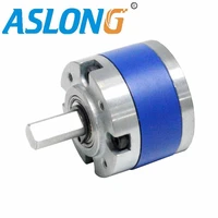 aslong high torque planetary gear box for 555 high metal speed reducer with planetary structure pg36 dc motor