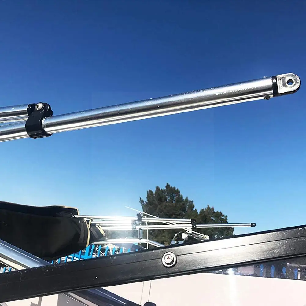 

1 пара черных нейлоновых концевых колпачков для труб, 25 мм, аксессуары для верхнего фитинга корабля, Концевая фурнитура для лодки, концевые т...