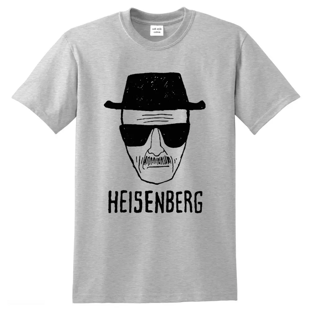 

Camiseta con estampado de Breaking Bad para hombre, camisa holgada de alta calidad, 100% algodón, informal