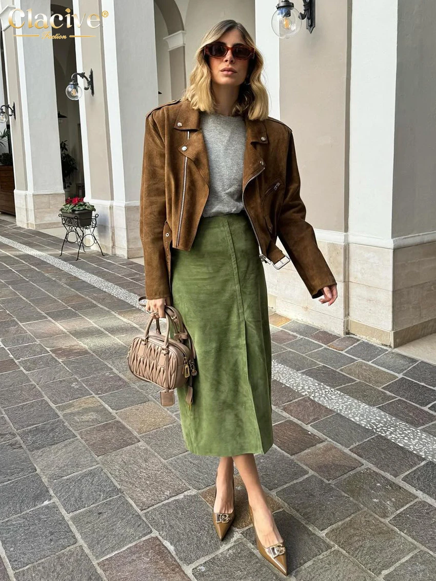 Женская юбка-миди Clacive Fahsion