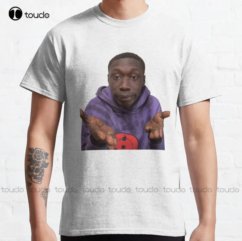 

New Funny Khaby T.Shirt Classic T-Shirt Cotton Tee Shirt S-5Xl