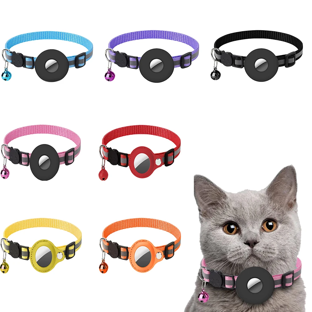 

Ошейник для домашних животных, светоотражающий локатор, защита от потери, аксессуары для собак