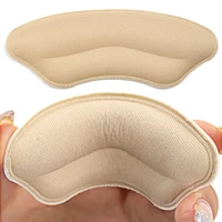 2pcs heel insoles patch pain relief anti wear cushion pads feet care heel protector adhesive back sticker shoes insert insole