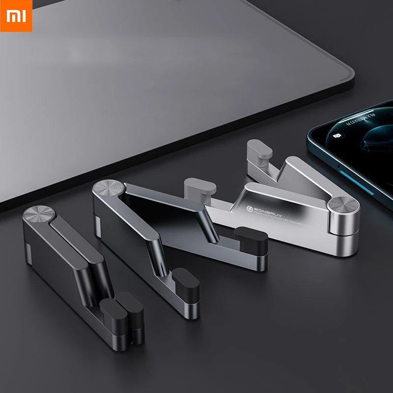 

Xiaomi Универсальный мини алюминиевый Портативный Складной Настольный кронштейн для держателя телефона Складная подставка для мобильного те...