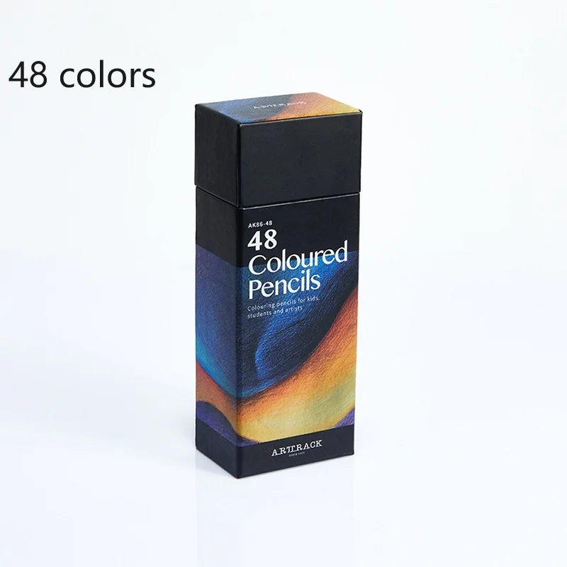 

48 Pcs Colored Pencils Beginner Children Students Drawing Graffiti Oil-based Art Colored Pencils