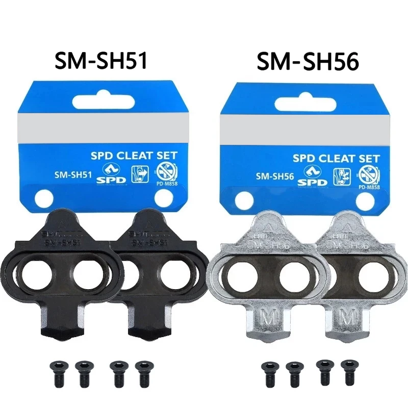 

SM-SH51 SH56 SPD Cleat Set MTB велосипедная педаль блокировки один-многофункциональное оборудование для гоночной езды для головного велосипеда M515 M520 M540