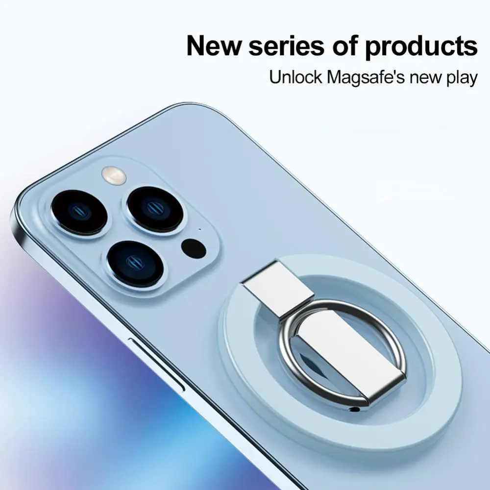 

Mobile Phone Magnetic Ring Buckle Bracket New Metal Ring Bracket Mobile Phone Ring Buckle Desktop Bracket