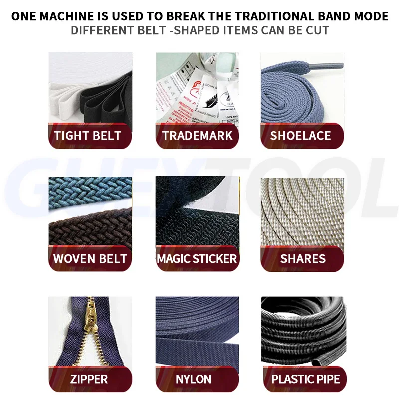 Горячая нейлоновая веревка резак домашнего использования горячая лента машина