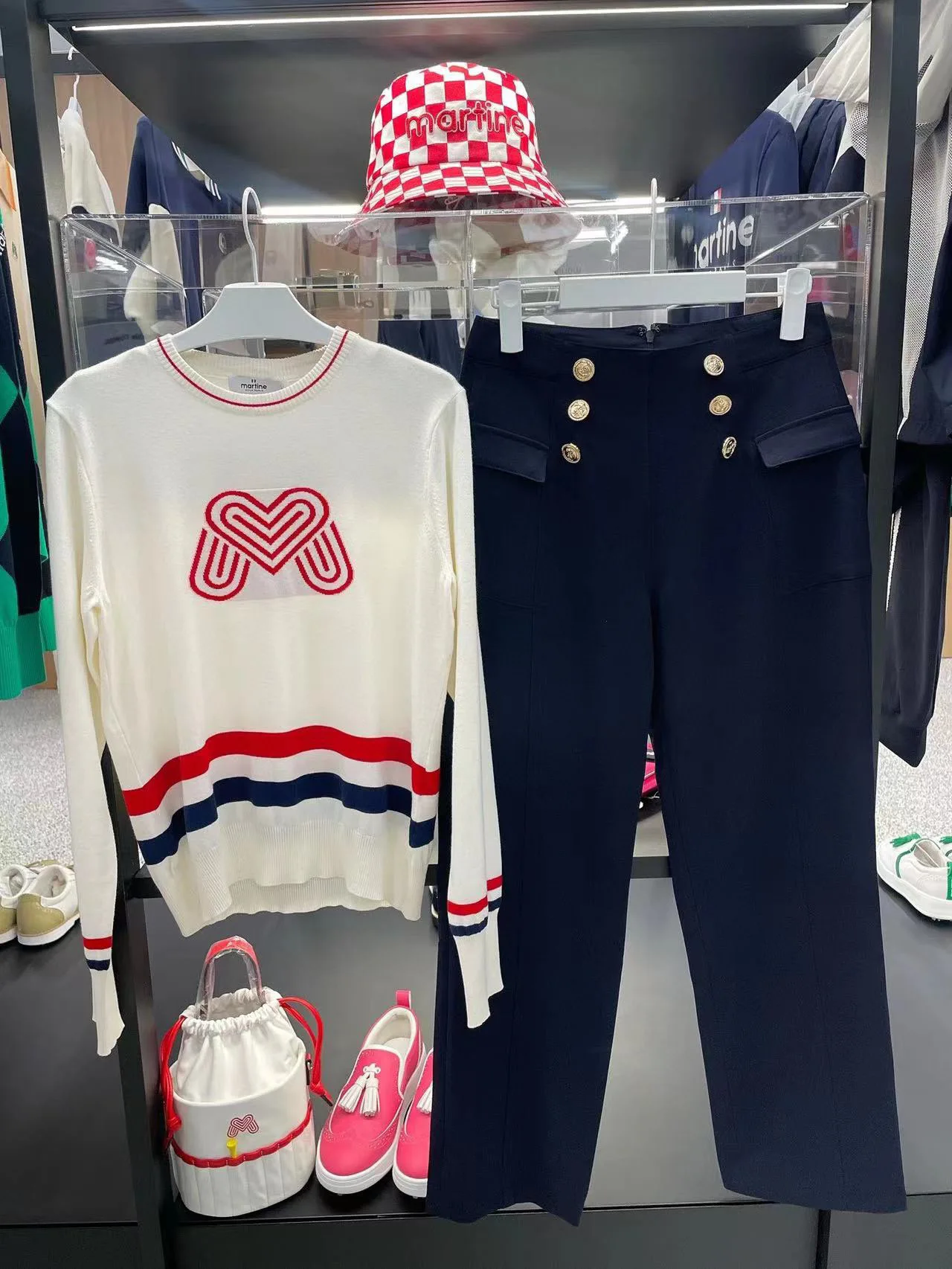 New Models for 2022 Women's Golf Knit Shirts Autumn/Winter Knit Long Sleeves Outdoor sports casual dress top