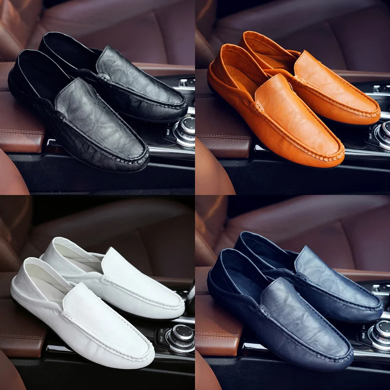 

PY1 2022 Men Casual Shoes Leather Shoes for men Fashion Shoes