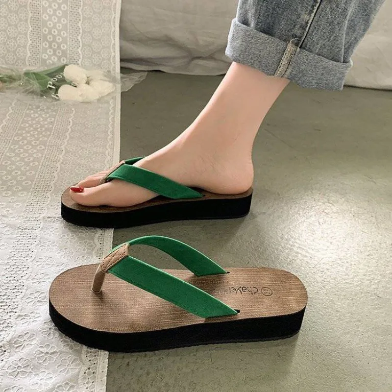 

Flip Flops Women Shoes Fashionable Non-Slip Wear-Resistant Comfortable Lightweight Casual Slippers Women Shoes Personalized