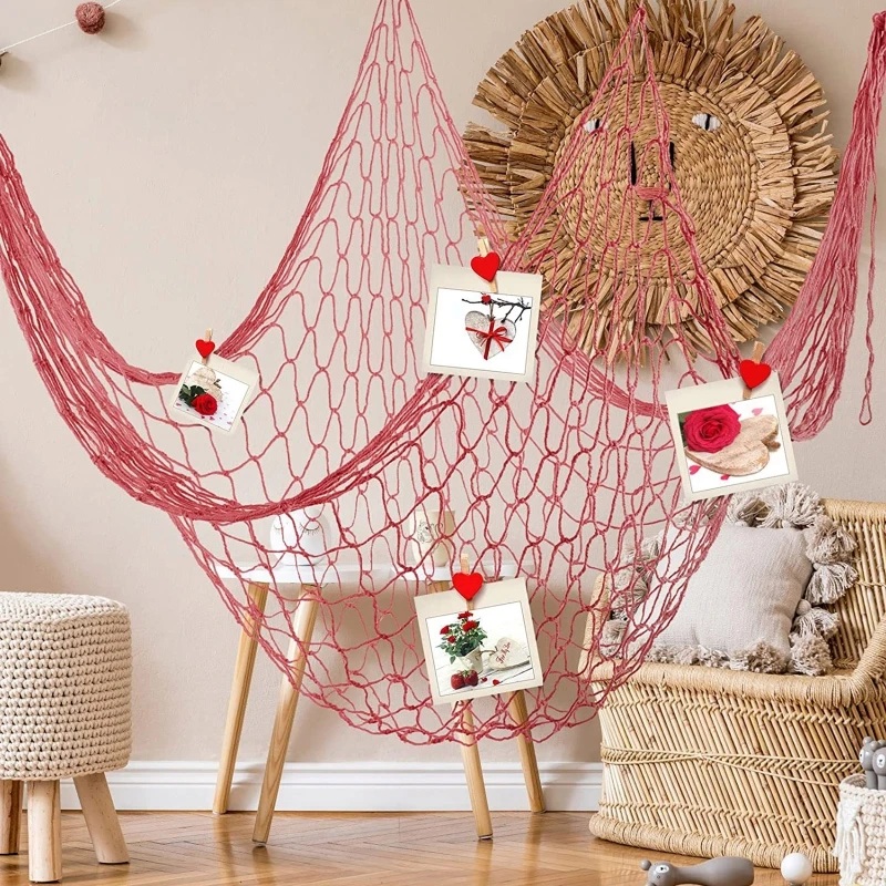 Украшения из рыболовной сети для пиратской вечеринки 39 4x78 7 дюйма декоративная