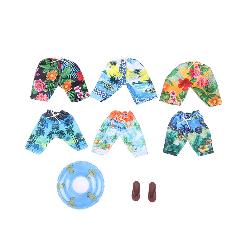 

Миниатюрные куклы для кукольного домика, летние пляжные плавки, аксессуары для украшения кукольного костюма