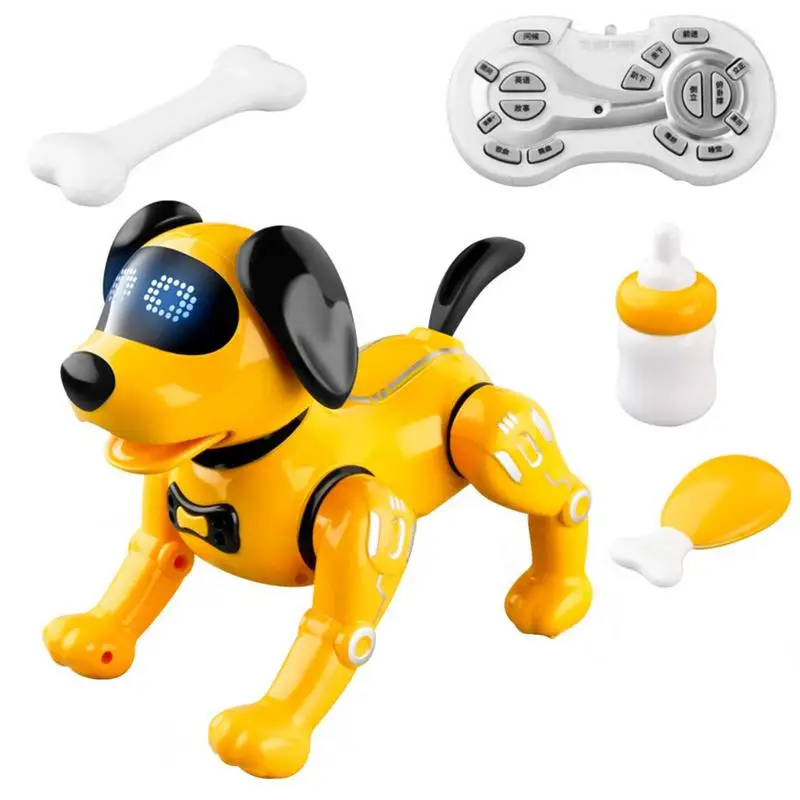 

Electronic Pets RC Animal Programable Robot Dog Remote Control Talking Robot Dogs Toy Parent-Child Interaction Toys