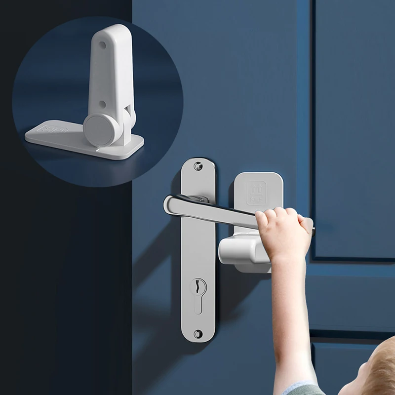 Дверной замок дверная ручка для защиты от детей легко установить и использовать