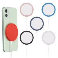 2021 new soft silicone phone wireless charger adapter protective case cover for apple magsafe iphone new accessories wholesale