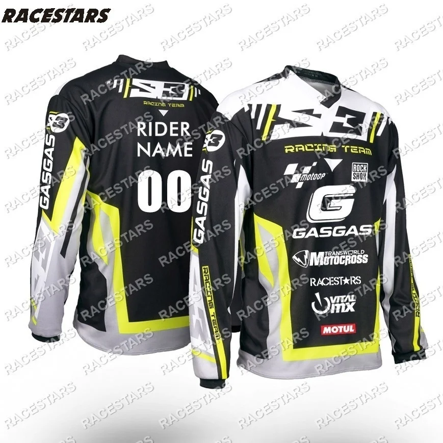 

S3 Custom MTB Jersey Moto Enduro Motocross Jersey Motorcycles Dirt Bike BMX MX Downhill Mountain Off Road Bicycle Cycling Jersey