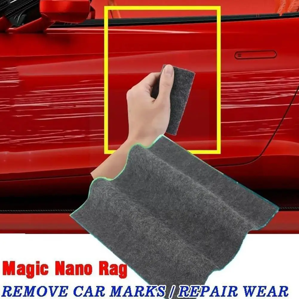 

1pc Slight Car Scratch Repair Cloth Restore Nano Sparkle Cloth Multi-Purpose Universal Car Scratch Repair Cloths For All Ca Q6C4