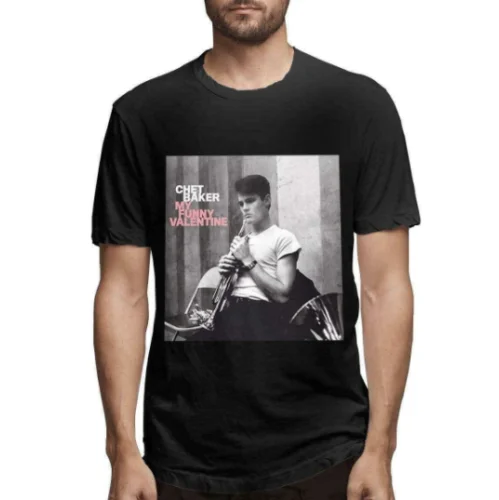 

Vintage Chet Baker T shirt, HOT cotton T shirt, NEW T shirt size S-5XL