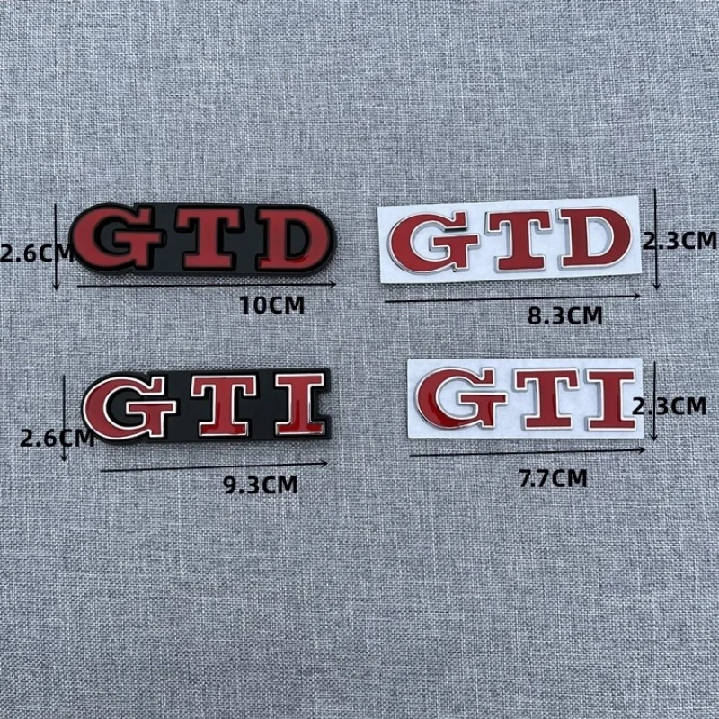 3D металлическая передняя решетка GTD логотип эмблема задний багажник значок наклейки для Volkswagen VW Golf 2 4 5 6 7 R MK2 MK3 MK4 автомобильные аксессуары (art.: 3920cd95c2e04) - 3920cd95c2e04