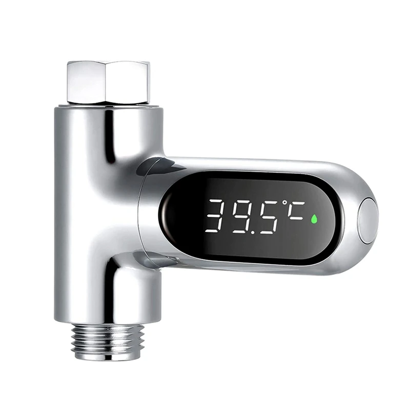 

Water Bath Thermometer LED Digital Shower Temperature Display 0-100 Celsius Baby Bath Water Thermometer Celsius Display