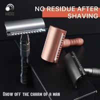 safety razor for men reusable double edge razor classic metal manual shaving razor
