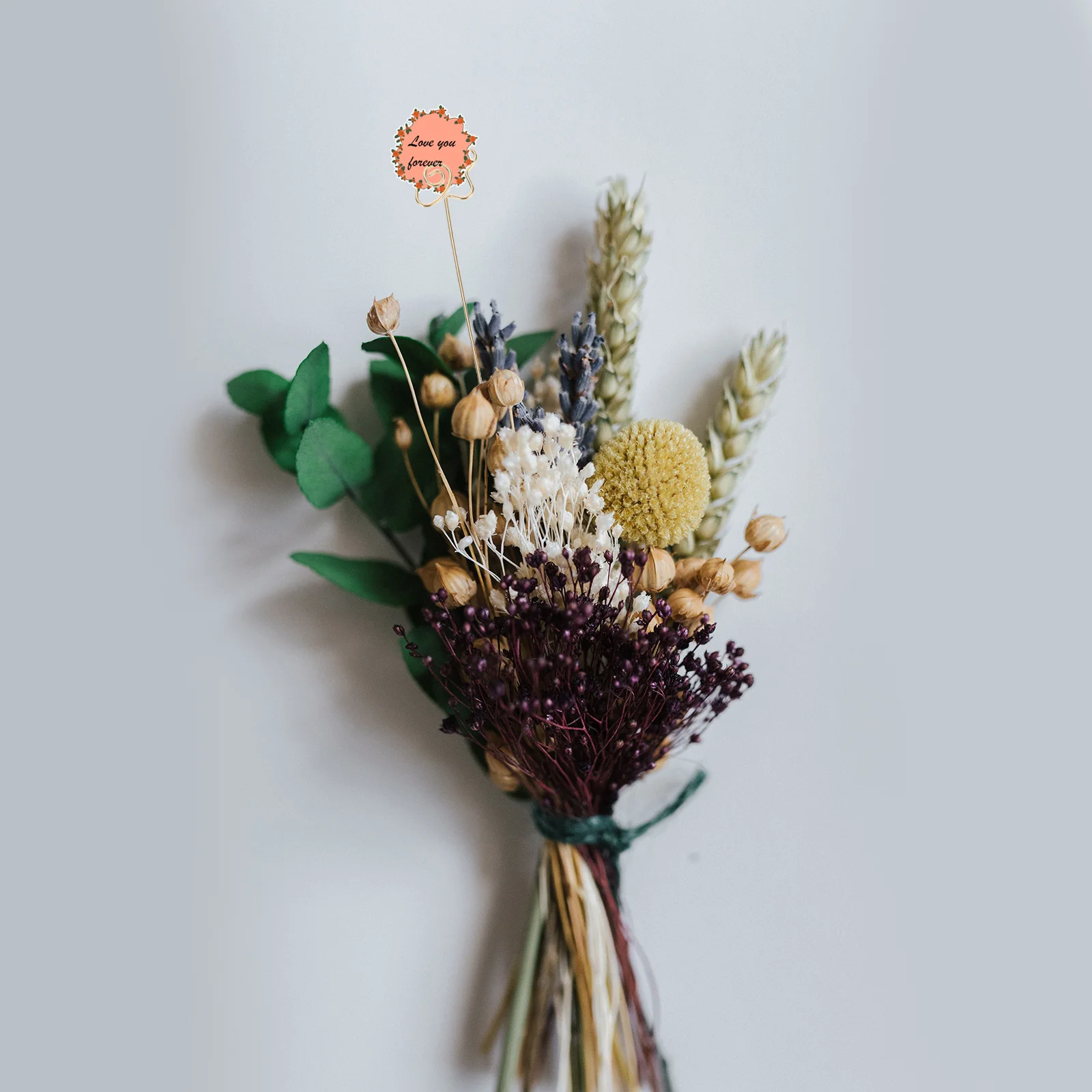 30 шт. папка для заметок держатели упаковки букетов стальные зажимы цветов