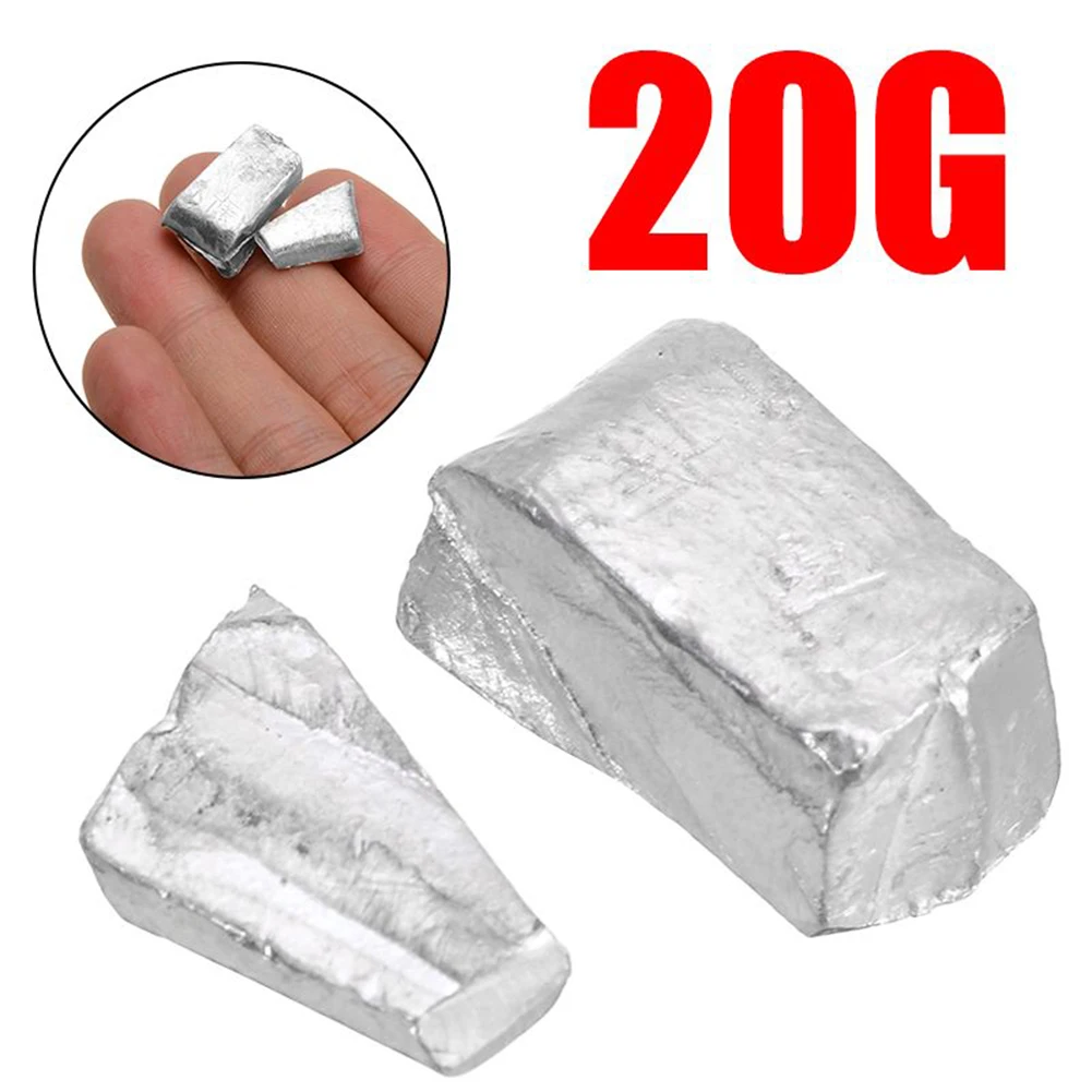 

20g/0.7oz 99.995% Pure High Purity Indium Metal Rod Ingot Sample, 150 Degree Melting Point For Experiment Research Tool