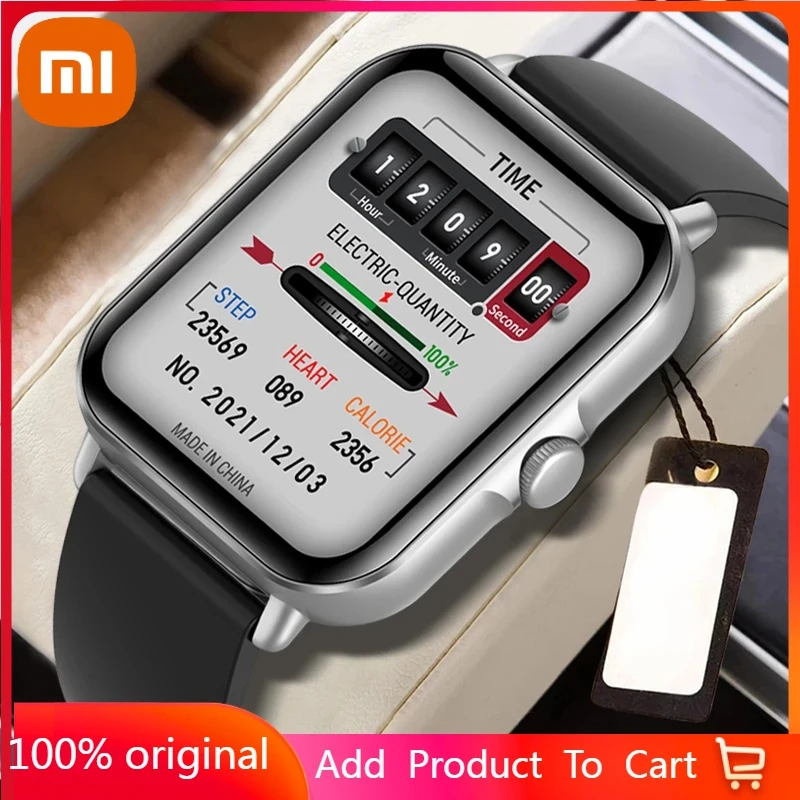 

Xiaomi Answer Call Smart Watch Men Full Touch Dial Call Fitness Tracker IP67 Waterproof Men Smartwatch Women for Android IOS