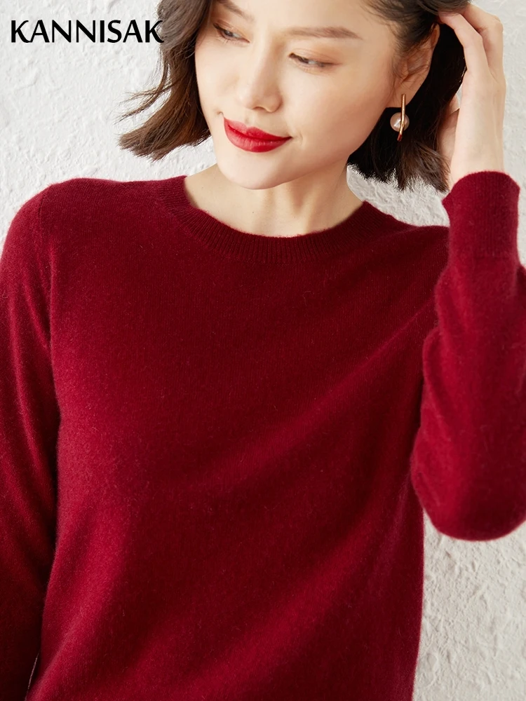 Women's Sweater Autumn Winter O-neck Solid Pullovers Bottoming Shirt Knitwear Long Sleeve Casual Spring Basic Pull Femme Sweater enlarge