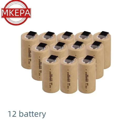 Аккумуляторы SC Ni-Cd 1,2 В 2200 mAh