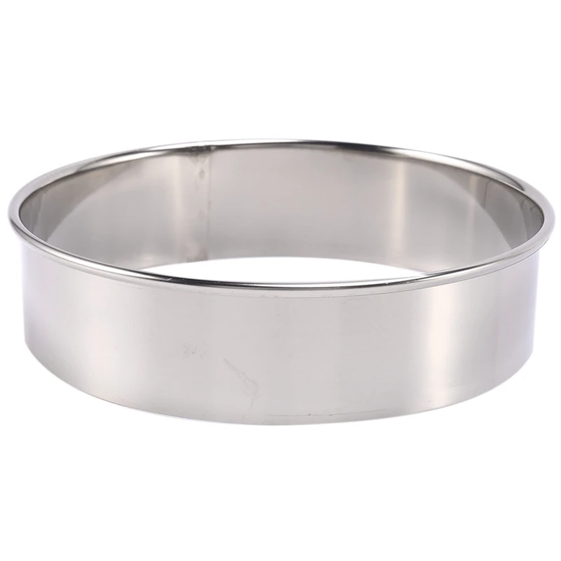 12 шт. форма для кольца торта из нержавеющей стали круглый круг печенье мусс