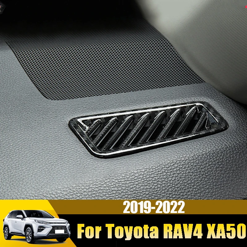 

Центральная консоль для приборной панели автомобиля Toyota RAV4 2019-2021 2022 RAV 4 XA50, Крышка вентиляционного отверстия кондиционера, декоративные аксессуары