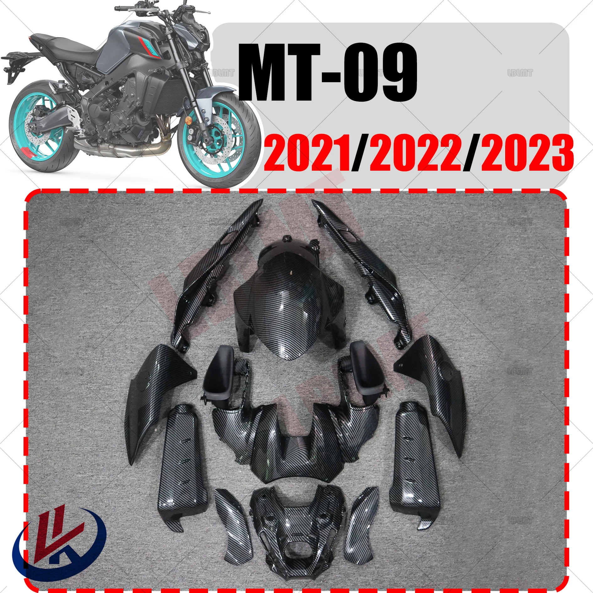 

Fit For YAMAHA MT-09 MT09 MT 09 SP 2021 2022 2023 Motorcycle Full Body Fit Fairing Whole Body Kits For Yamaha Full Fairing