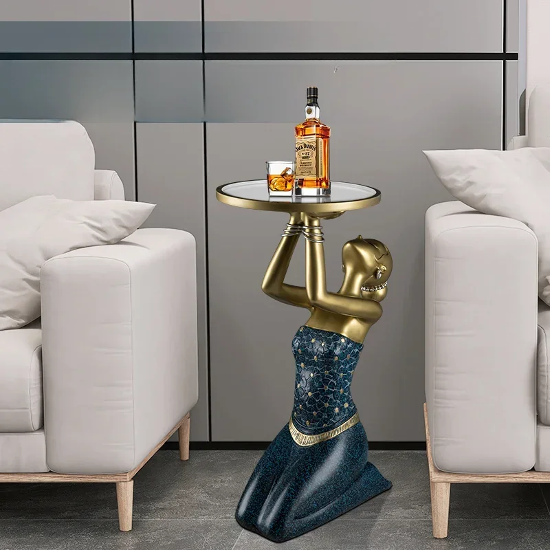 Скандинавские круглые журнальные столики чайный салон низкая роскошь