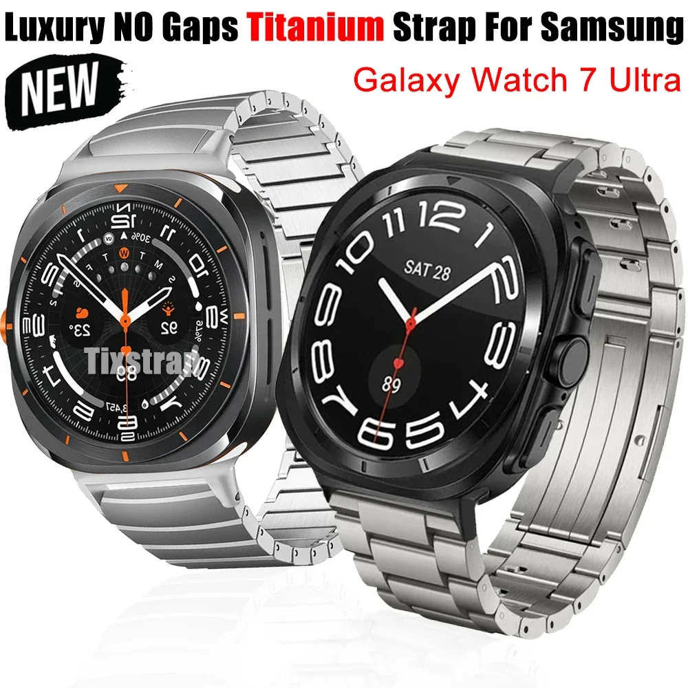 Титановый ремешок для Samsung Galaxy Watch 7 Ultra 47 мм