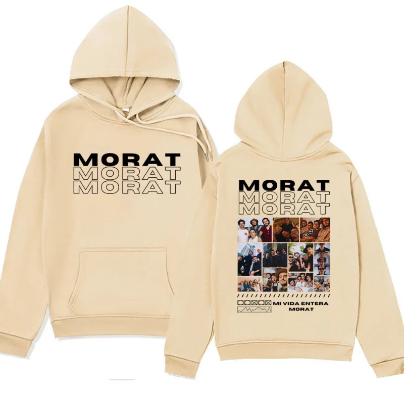 Толстовка с двусторонним принтом Singer Morat Band для мужчин и женщин Mi Vida Entera новые