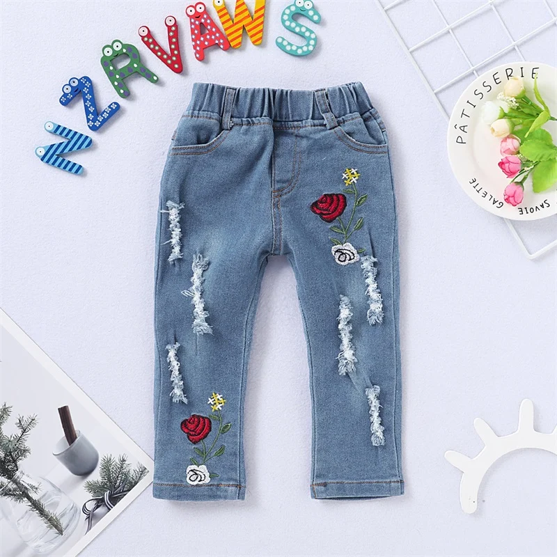 Длинные брюки Pudcoco для маленьких девочек наряды с расклешенными рукавами