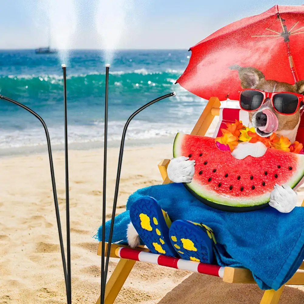 

Brass Nozzle Multi-Head Outdoor Standing Spray Cooling System Cooling Garden Outdoor Courtyard Dedusting Sprinkler