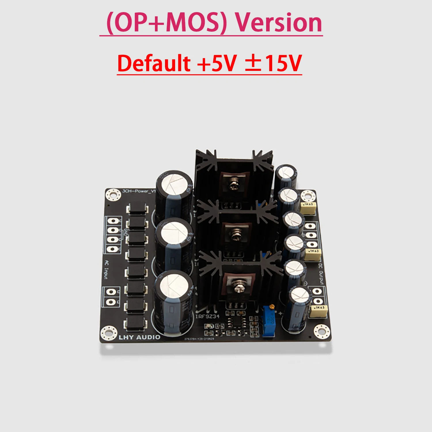 

Регулируемая плата питания постоянного тока Dykbcells LT1963A Op-Amp MOSFET