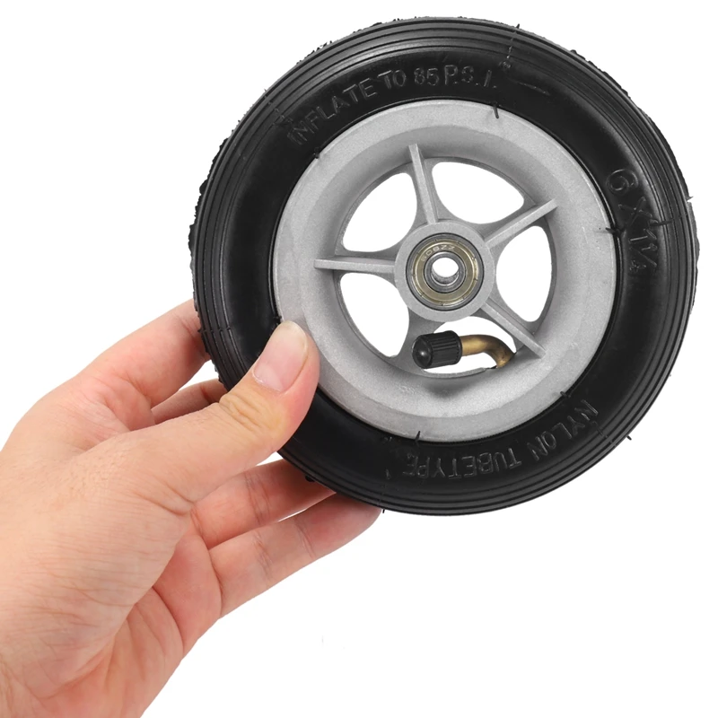 6X1 1/4 шина 150 мм скутер накачивающее колесо трубчатая для электрического скутера