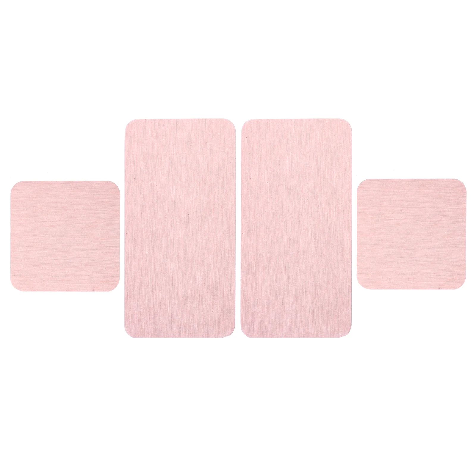 

4 Pcs Absorbent Mat Bathroom Countertop Water Wash Coasters For Drinks Mats Table Mud Drink Coasters