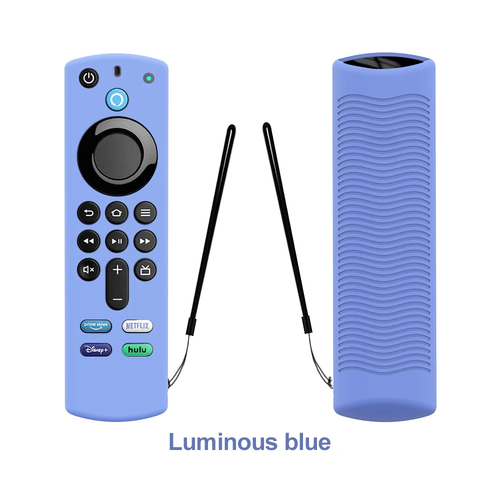 Чехол для Alexa Voice Remote 3rd Gen Противоскользящий Ударопрочный силиконовый чехол Fire TV