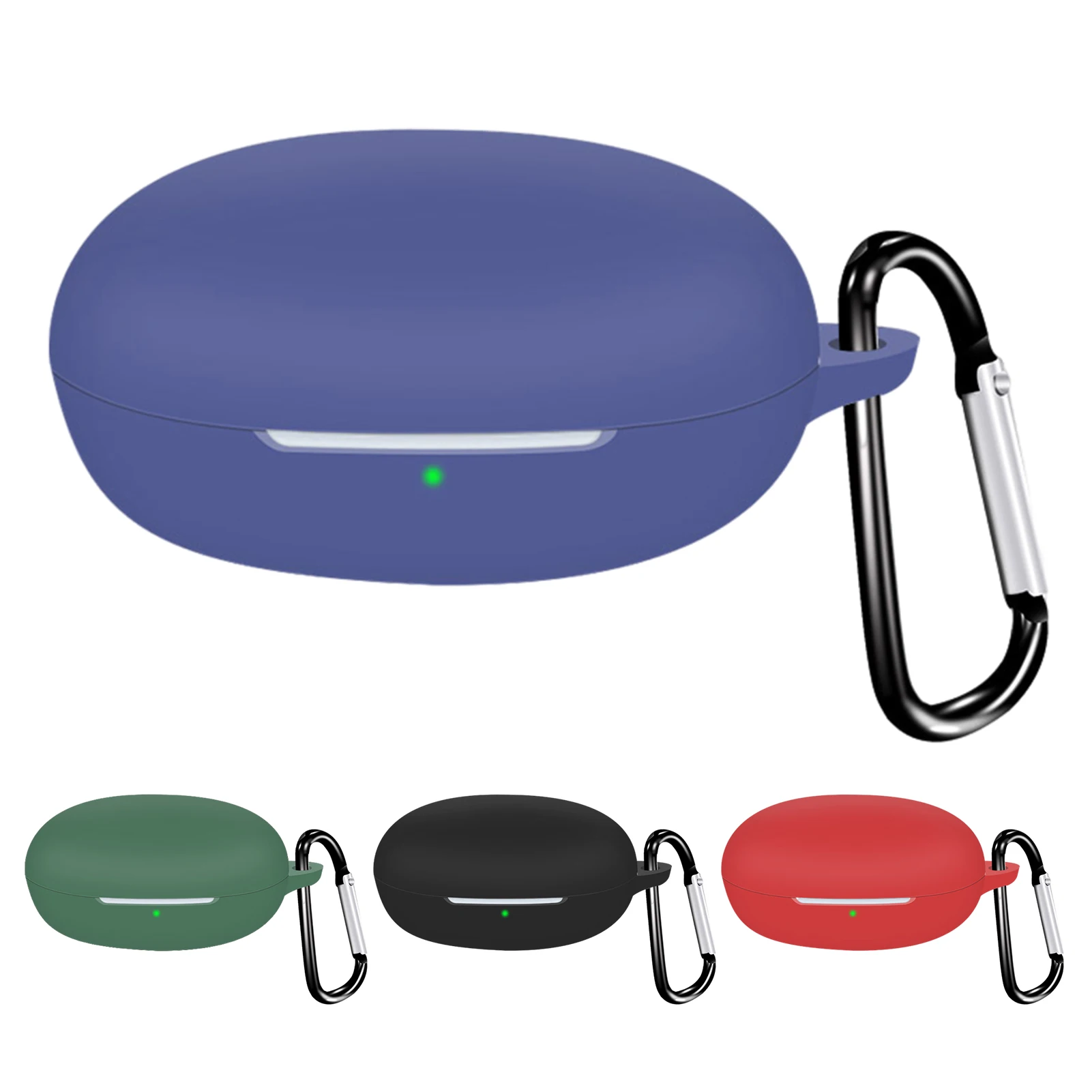 

Защитный силиконовый чехол для наушников Realme Buds Wireless Blue tooth, Мягкий моющийся пылезащитный чехол для наушников Realme Buds Q