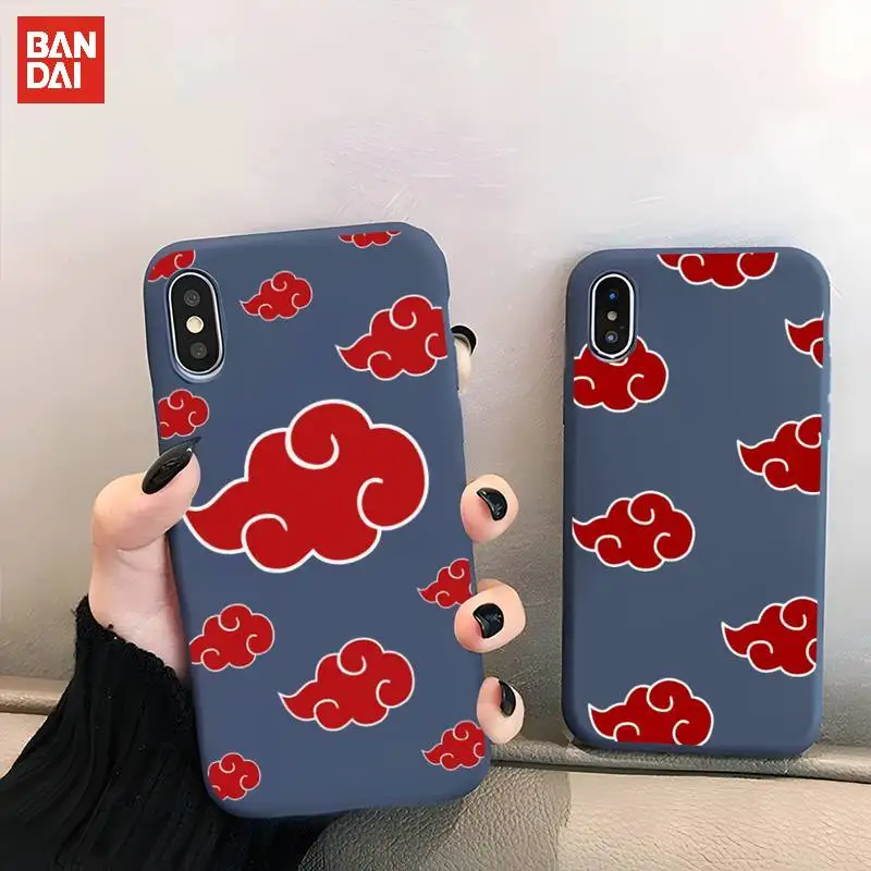 

Bandai Uchiha Itachi Naruto Phone Case Purple For IPhone 11 12 13 Pro Max Mini Soft Candy Cover XR XS X 6 6S 7 8 Plus Cases