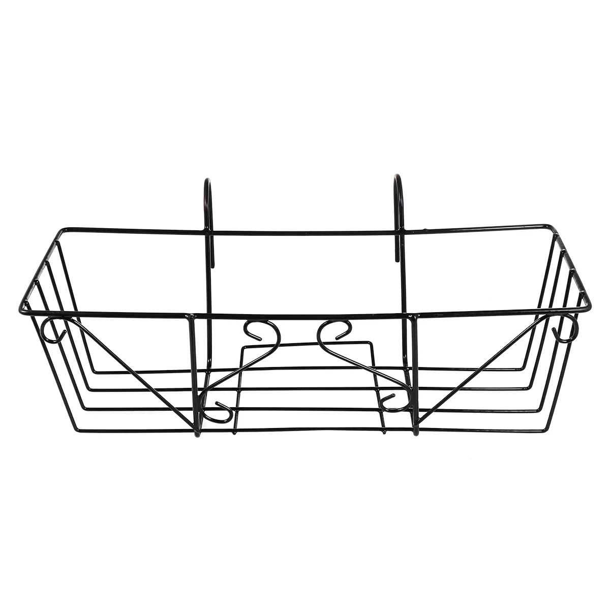 

Hanging Flower Balcony Planter Basket Pot Holder Shelf Rack Bracket Iron Railsucculent Trailing Pots Fence Railing Metal Wrought