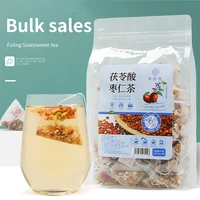 qiao yuntang poria jujube seed tea 250g bag triangle bag lily yam tea poria jujube seed%ef%bc%8ccan improve sleep quality enhance mem