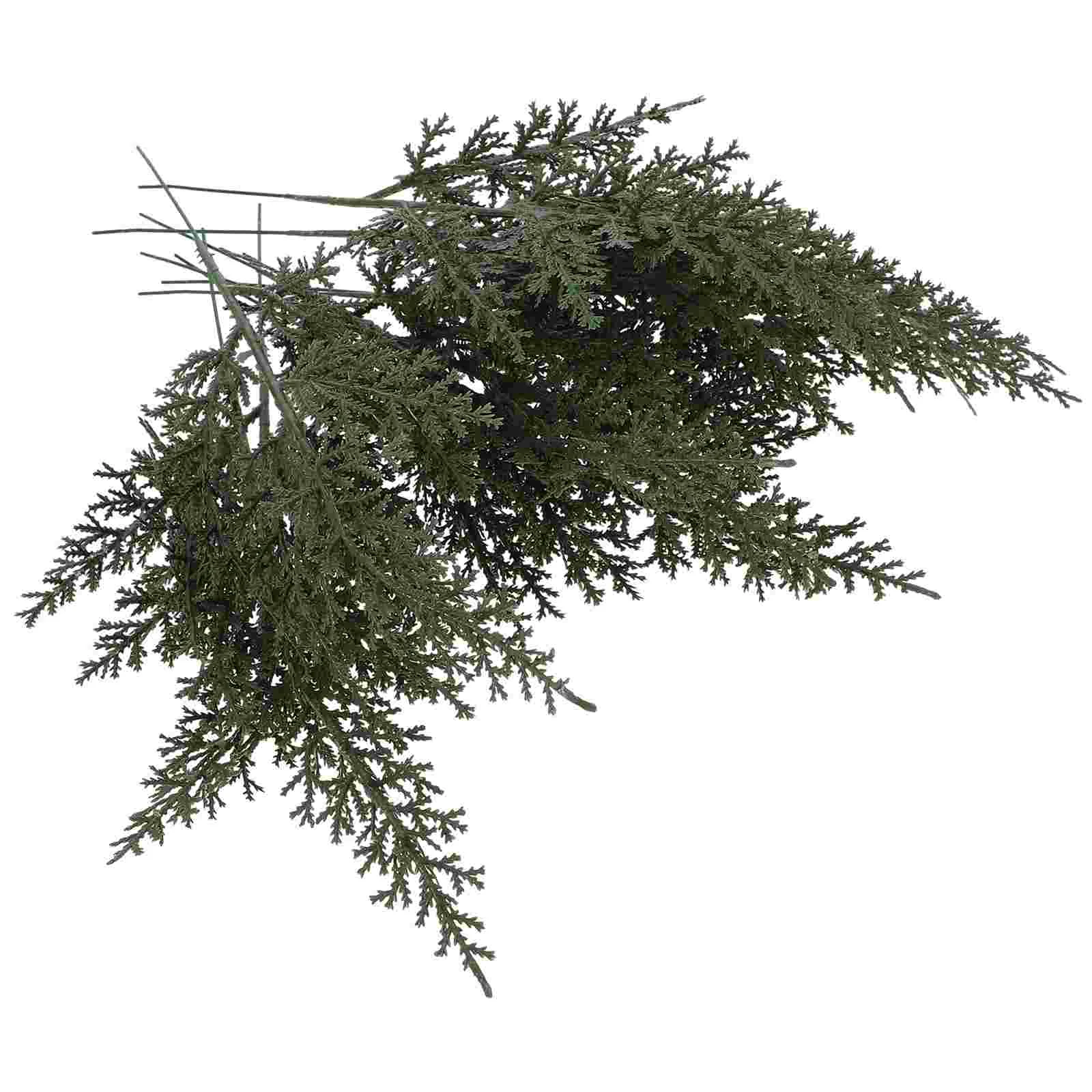

40pcs Fake Pine Needles Branches Artificial Pine Needles Faux Pine Picks Christmas Decor